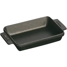 Staub Auflaufform 15 x 11 cm Schwarz