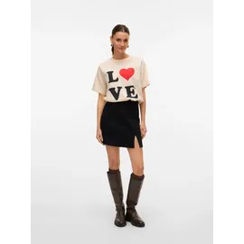 Vero Moda Jeansrock Damen Schwarz 38