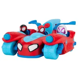 Jazwares Spidey 3-in-1 Fahrzeug Jet - 2 Motorräder