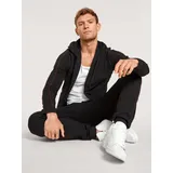 CALIDA Herren Pyjamahose schwarz Jersey-Baumwolle unifarben, schwarz, NOS