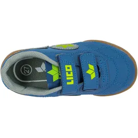LICO Bernie V Hallenschuhe, Marine Grau Lemon, 38 EU