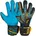 Flexible Torwarthandschuhe Herren und Frauen für Erwachsene mit Fingerschutz ideal für nasse Bedingungen und bei Regen Geeignet für Naturrasen und Kunstrasen