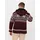 DEPROC activ DEPROC Active Strickfleecejacke »LHOTSE MEN«, mit Kapuze und weichem Fleece gefüttert rot