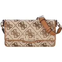 GUESS Circe Flap Logo Umhängetaschen braun