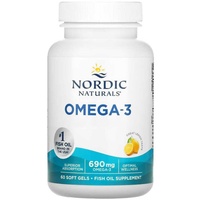Nordic Naturals Omega-3, 690mg Lemon