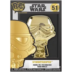 Funko - POP! - Star Wars - Pin Stormtrooper (Gold)