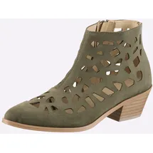 Heine Kurzstiefelette in khaki, | Gr.: 40