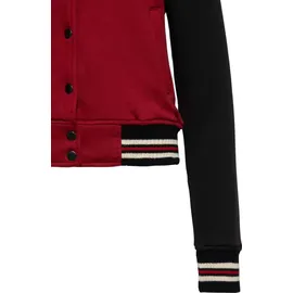 Queen Kerosin College Jacke We Can Do It rot XXL