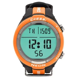 Cressi Neon Tauchcomputeruhr - Farbe: ORANGE