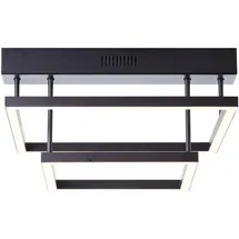 Brilliant Deckenleuchte Ranut schwarz,