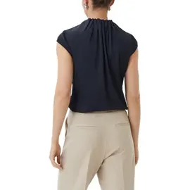 Comma, Comma Satinbluse mit Raffung