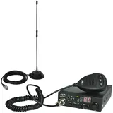 PNI Paket CB-Funkgeräte Escort HP 8024 ASQ + CB Antenne Extra 40 mit Magnet