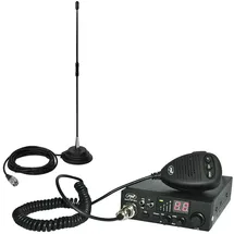 PNI Paket CB-Funkgeräte Escort HP 8024 ASQ + CB Antenne Extra 40 mit Magnet