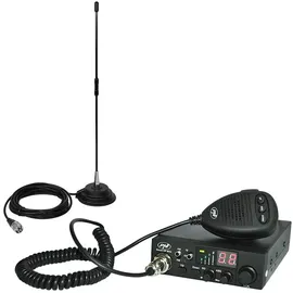 PNI Paket CB-Funkgeräte Escort HP 8024 ASQ + CB Antenne Extra 40 mit Magnet