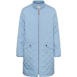 Cream Wintermantel "Jacke ArwenCR", Damen, Gr. 38, blau (rain washed), Obermaterial: 100% Polyester PES., Mäntel Wintermantel