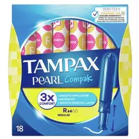 Tampax Compak Pearl Regular Tampons – 18 Stück