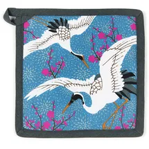 Excelsa Topflappen, Kimono Baumwolle, 20X20 cm, Bunt