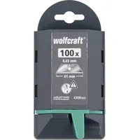 WOLFCRAFT Profi-Trapezklingen 0,65 x 61 mm 4309000