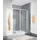 Kermi Nova 2000 Gleittür mit Festfeld 110 x 185  cm N2ST21101811K