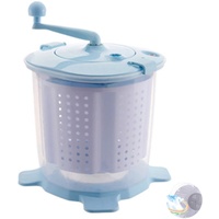 Mini-Handwaschmaschine Kleine Desktop-Waschmaschine mit Griff und abnehmbarem Wasserkorb, tragbare Waschmaschine mit schneller Entwässerung für Familien-Camping im Freien