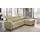 Home Affaire Ecksofa »Sentrano, L-Form,« 275 cm, man. o. elektr. Relaxfunktion und USB/Kopfverstellung beige