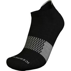 Icebreaker - M Multisport Light Micro - BLACK/SNOW/METRO HTHR