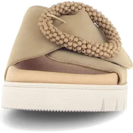 Gabor Damen, Pantoletten, Frauen Slipper,Best Fitting,Freizeitschuhe,Schlupfschuhe,schluepfschuhe,Slides,Slip-ons,Caramel,42 EU / 8 UK / 42