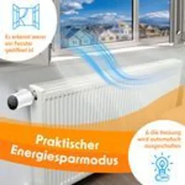Kesser Heizkörperthermostat WiFi mit App-Steuerung 6 Heizkörperventile