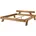 Balkenbett 160 200 Beige