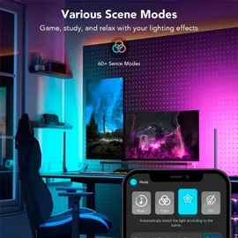 Govee Gaming Light Bars Weiß