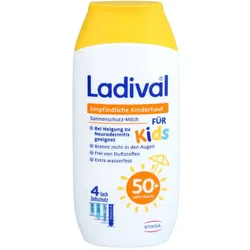 LADIVAL empfindliche Kinderhaut Milch LSF 50+