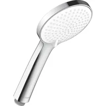 Duravit Handbrause 3jet 110 245mm, Anschl.-G. G 1/2, chrom/weiß