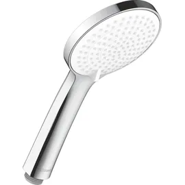 Duravit Handbrause 3jet 110 245mm, Anschl.-G. G 1/2, chrom/weiß