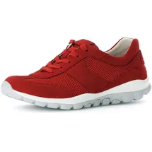 Gabor Sneaker Low Damen Rot/Beige 38,5