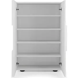 INOSIGN Dama 78 x 116 x 35 cm grau / hochglänzend