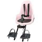 BOBIKE GO Mini Vorderer Kindersitz Für Fahrräder - Cotton Candy Pink - Max 15 kg