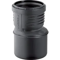 Geberit Silent PP Reduktion 390675141 DN 125/100, exzentrisch, schalloptimiert