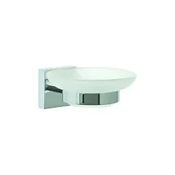 nwb Seifenhalter Pro 030 P03123 chrom, mit Befestigungstechnik zum Kleben