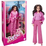 Mattel Barbie Signature the Movie - America Ferrera als Gloria im dreiteiligen Hosenanzug in Pink (HPJ98)
