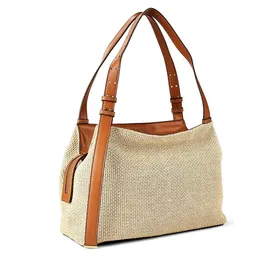 Armani Exchange Alice Henkeltasche Polyurethan Brown/White