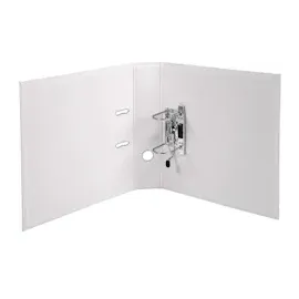 Exacompta 10x Ordner Prem'Touch PVC, Rücken 70mm, 32x29cm A4 Maxi, Weiß, 53748E