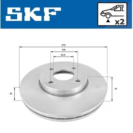 SKF VKBD 80271 V2