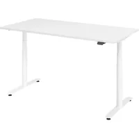 Bümö Schreibtisch, Weiß, Weiß, Nachbildung, Rechteckig, 80x72x160 cm, FSC