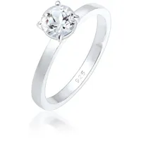 Elli Ring 925 Sterling Silber Verlobungsring in Silber | Gr.: 58