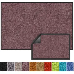 floordirekt Schmutzfangmatte   Rhine   Prune Purple