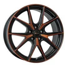 BROCK B40 8,0 x 19 5 x 112 ET40 MB57,1 Schwarz/Orange Matt