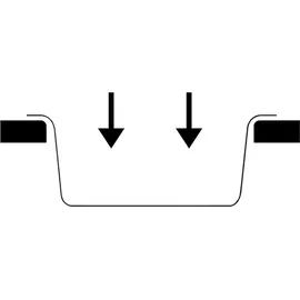 vidaXL Küchenspüle mit Überlauf Doppelbecken Weiß Granit