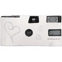 Einwegkamera, Einwegkamera mit Blitzlicht 27pcs 35mm Farbfilme, Einwegfilmkamera 35mm Kamera für Versammlung Hochzeit Reise Party Versorgung