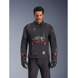 Alpinestars Harok Pro Drystar Xf wasserdichte Motorrad Textiljacke, schwarz, Größe 2XL