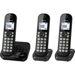 Telefon KX-TGC463GB, schwarz